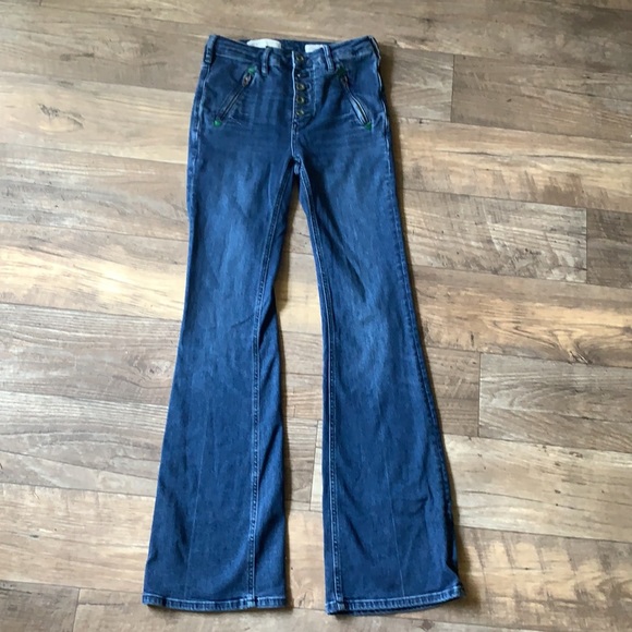 Anthropologie Pilcro High Rise Trouser Jeans - Picture 2 of 9